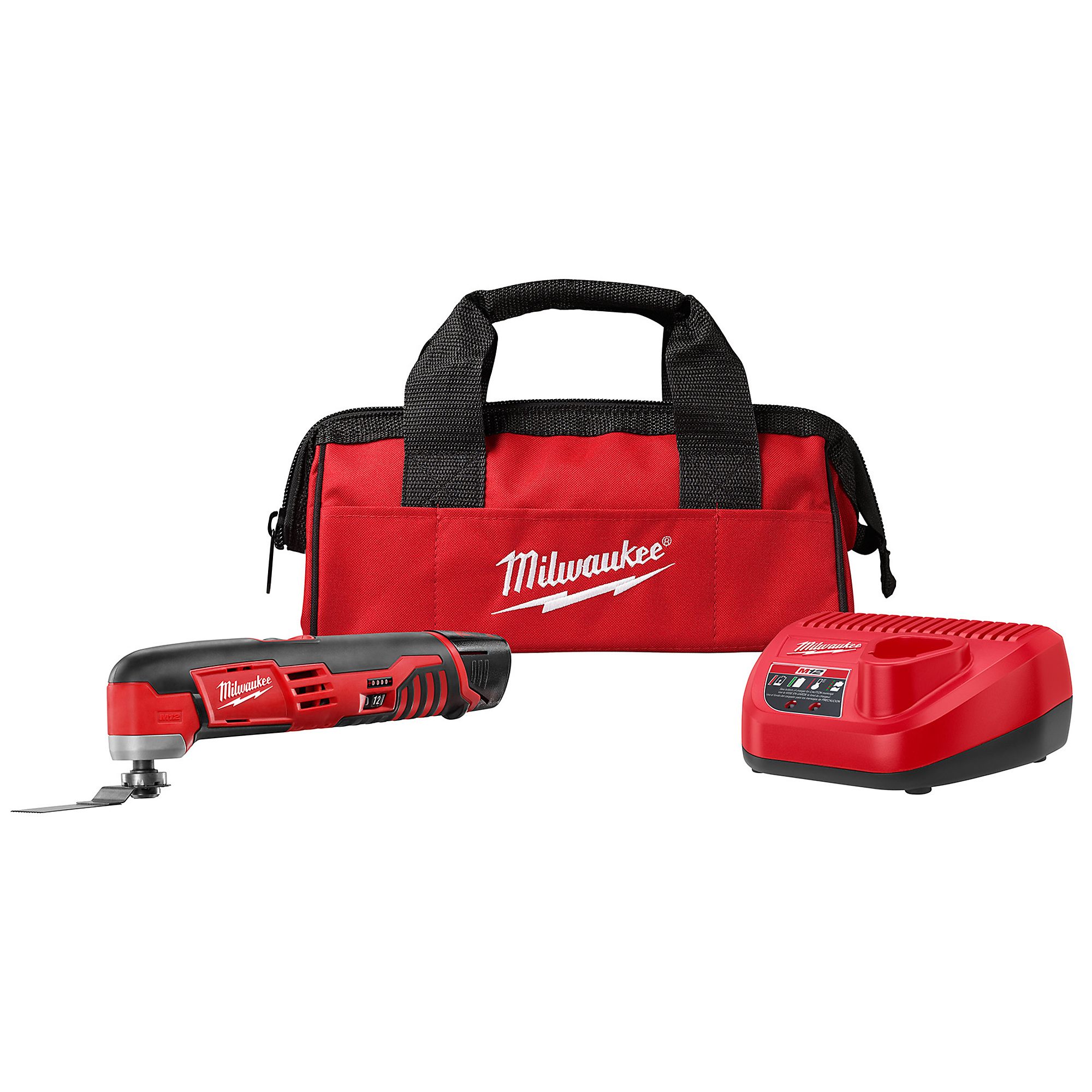 Milwaukee M12 Cordless Lithium Ion Multi Tool Kit Max Speed 20000 Opm Model 2426 21 0333